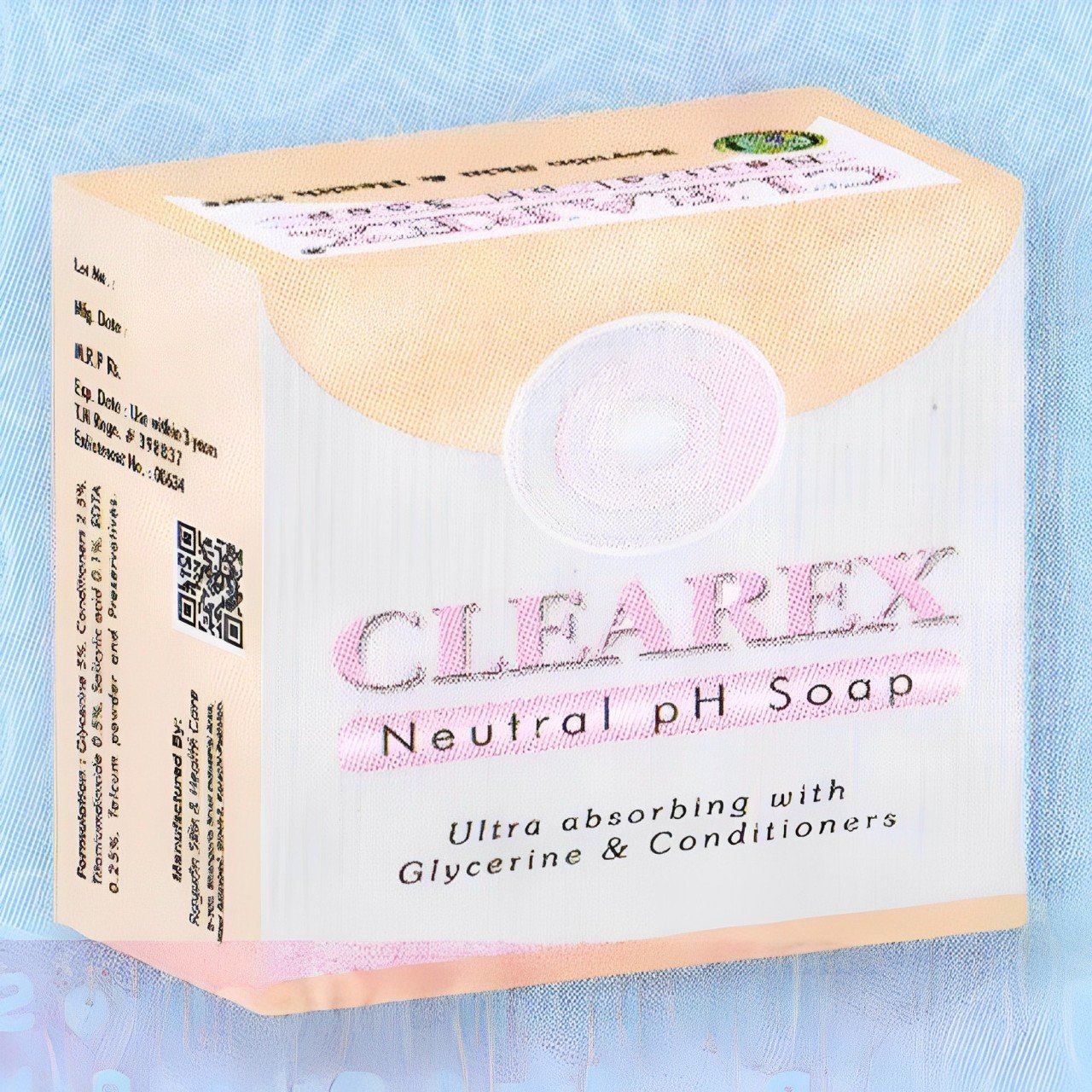 Rayuon Skincare Clearex Neutral Ph Soap (100gm) Ultra Absorbing With Glycerione & Conditioners