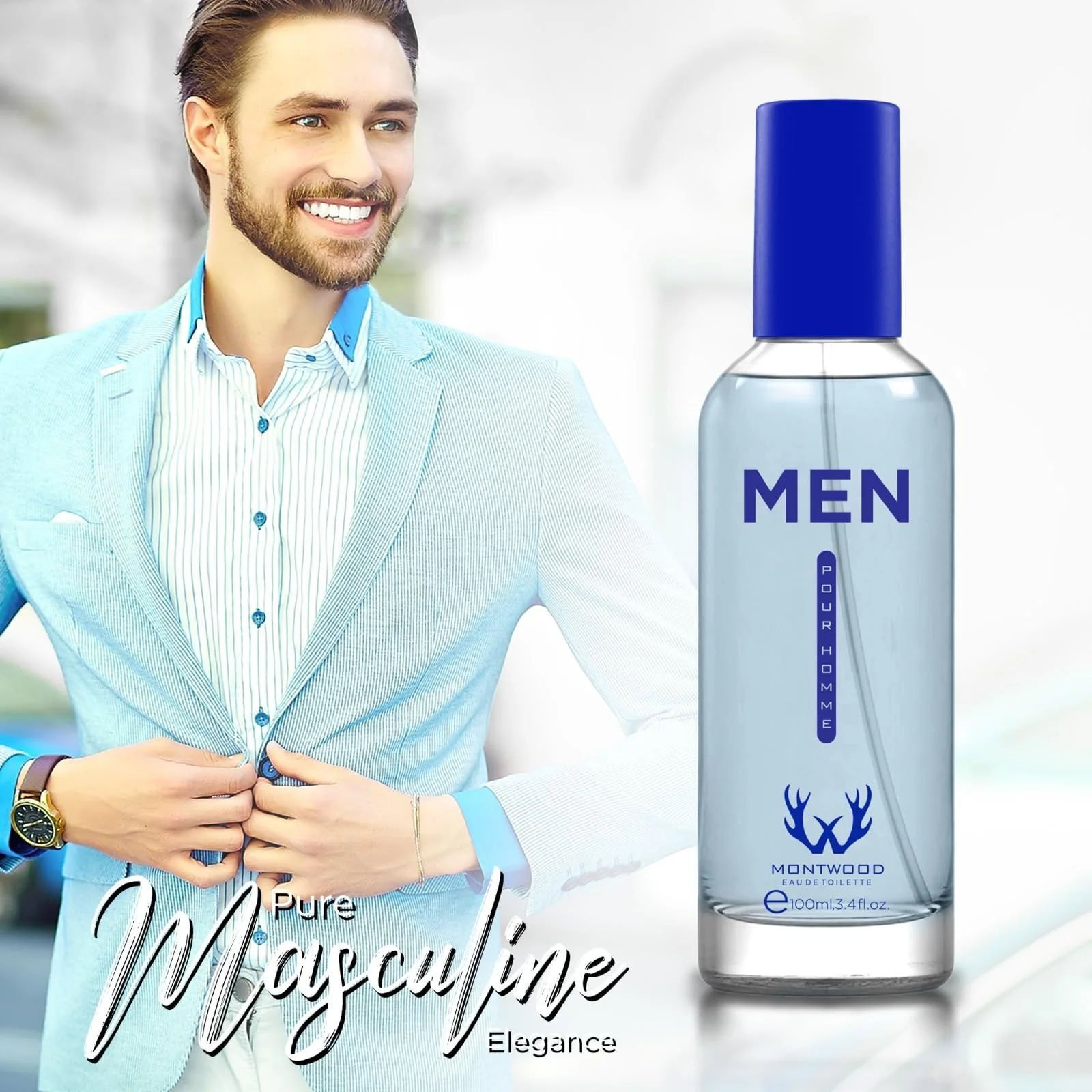Montwood Men Pour Homme Perfume (100ml)