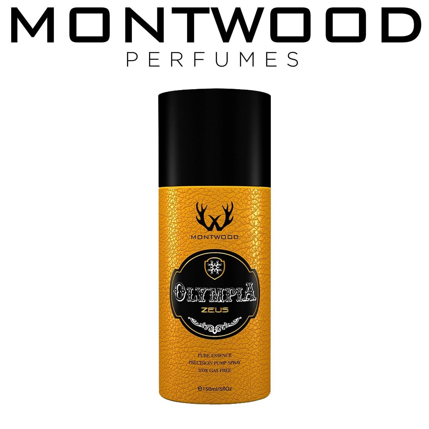 Montwood Olympia Zeus Perfume Spray (150ml)
