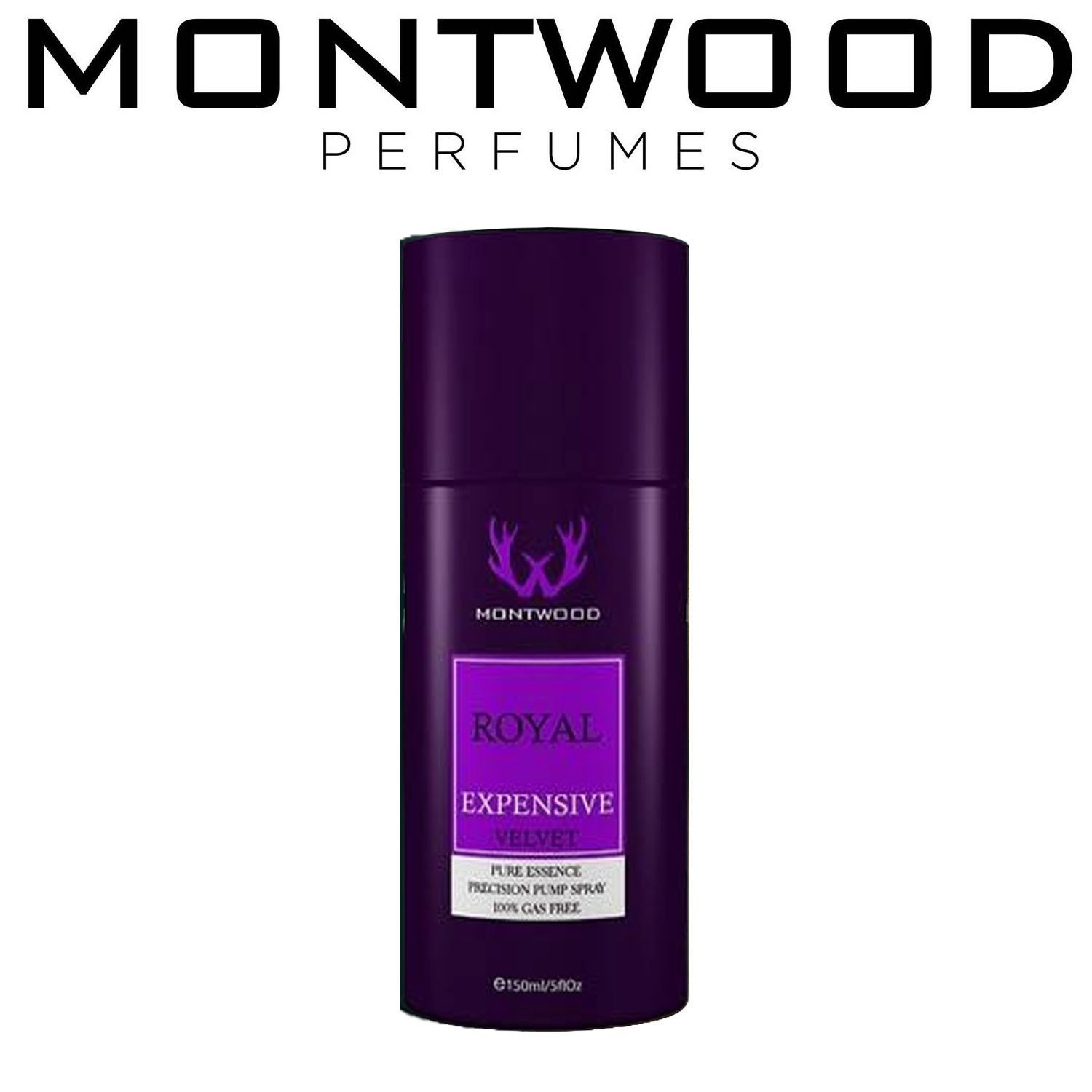 Montwood Royal Expensive Velvet Perfume Spray (150ml)
