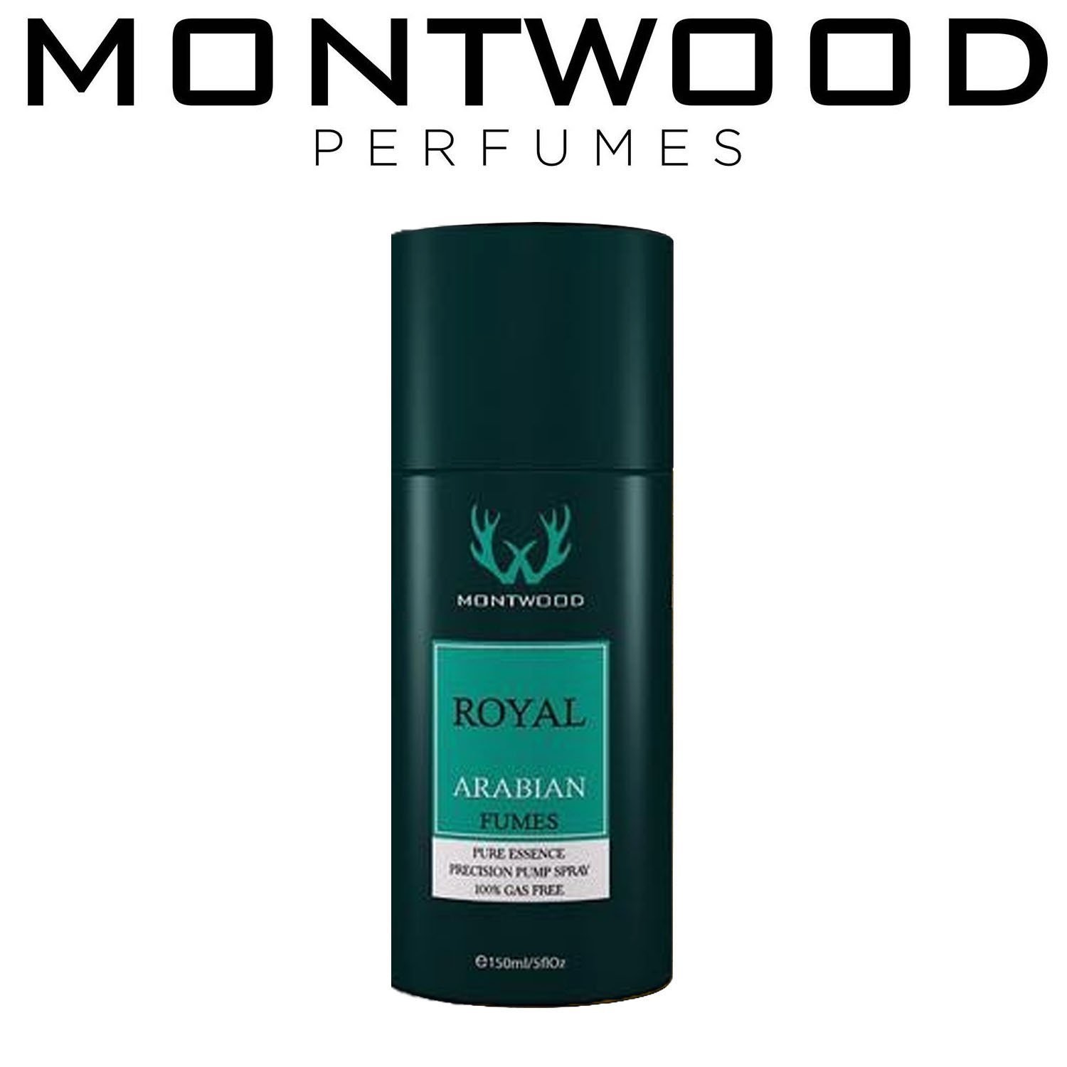 Montwood Royal Arabian Fumes Perfume Spray (150ml)
