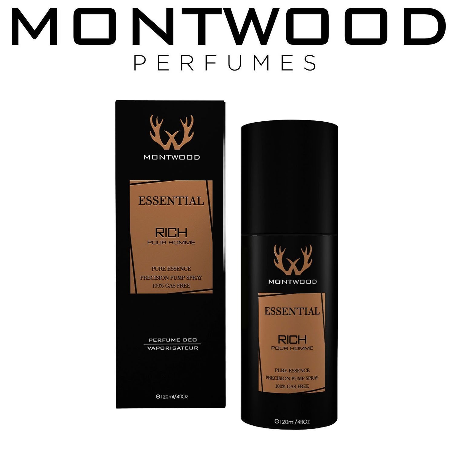Montwood Essential Rich Perfume Spray (120ml)