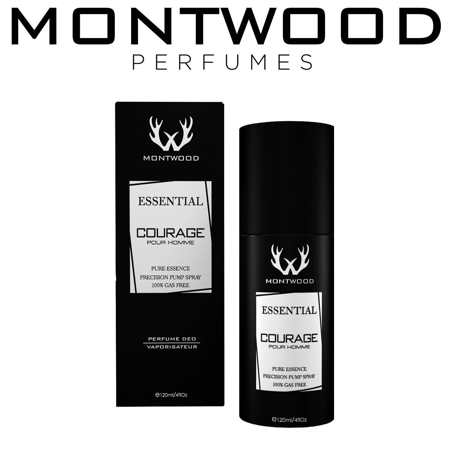 Montwood Essential Courage Perfume Spray (120ml)
