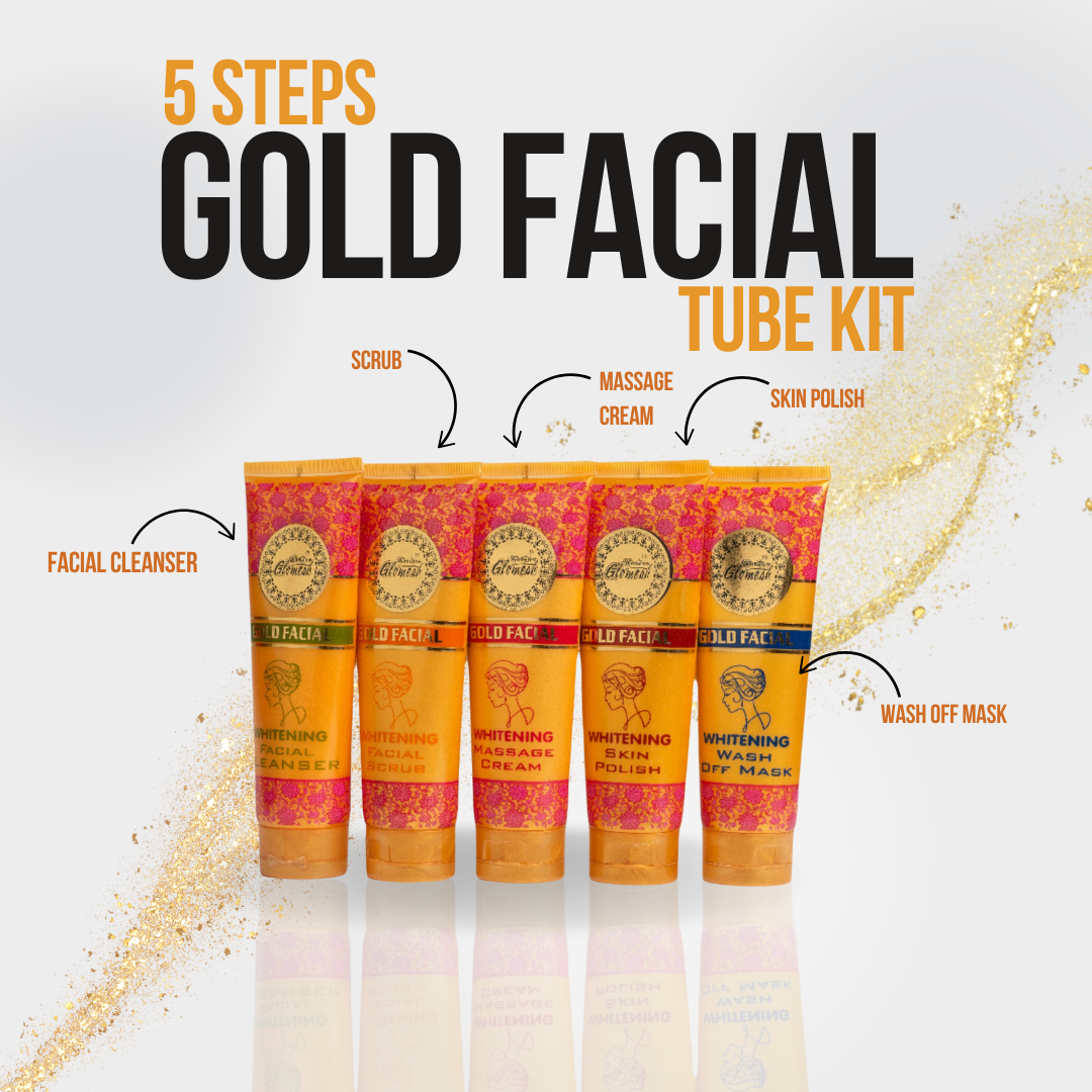 Glomesh Gold Facial Kit 5in1