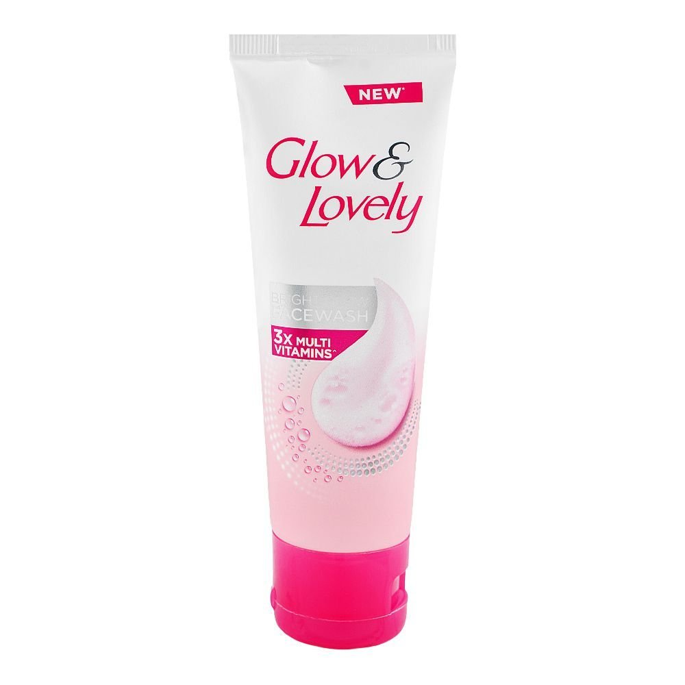 Glow & Lovely Bright Glow 3x Multi-Vitamins Face Wash (80gm)