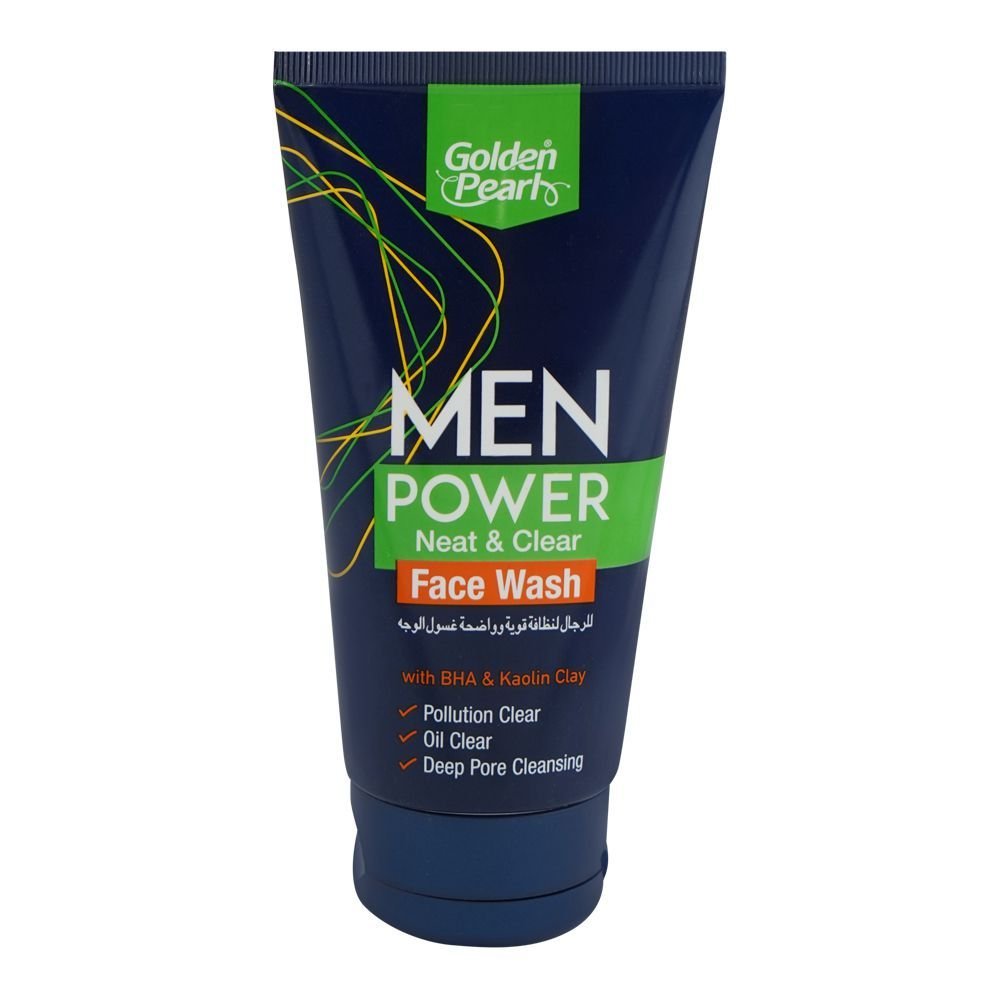 Golden Pearl Men Power Neat & Clean Face Wash (150ml)