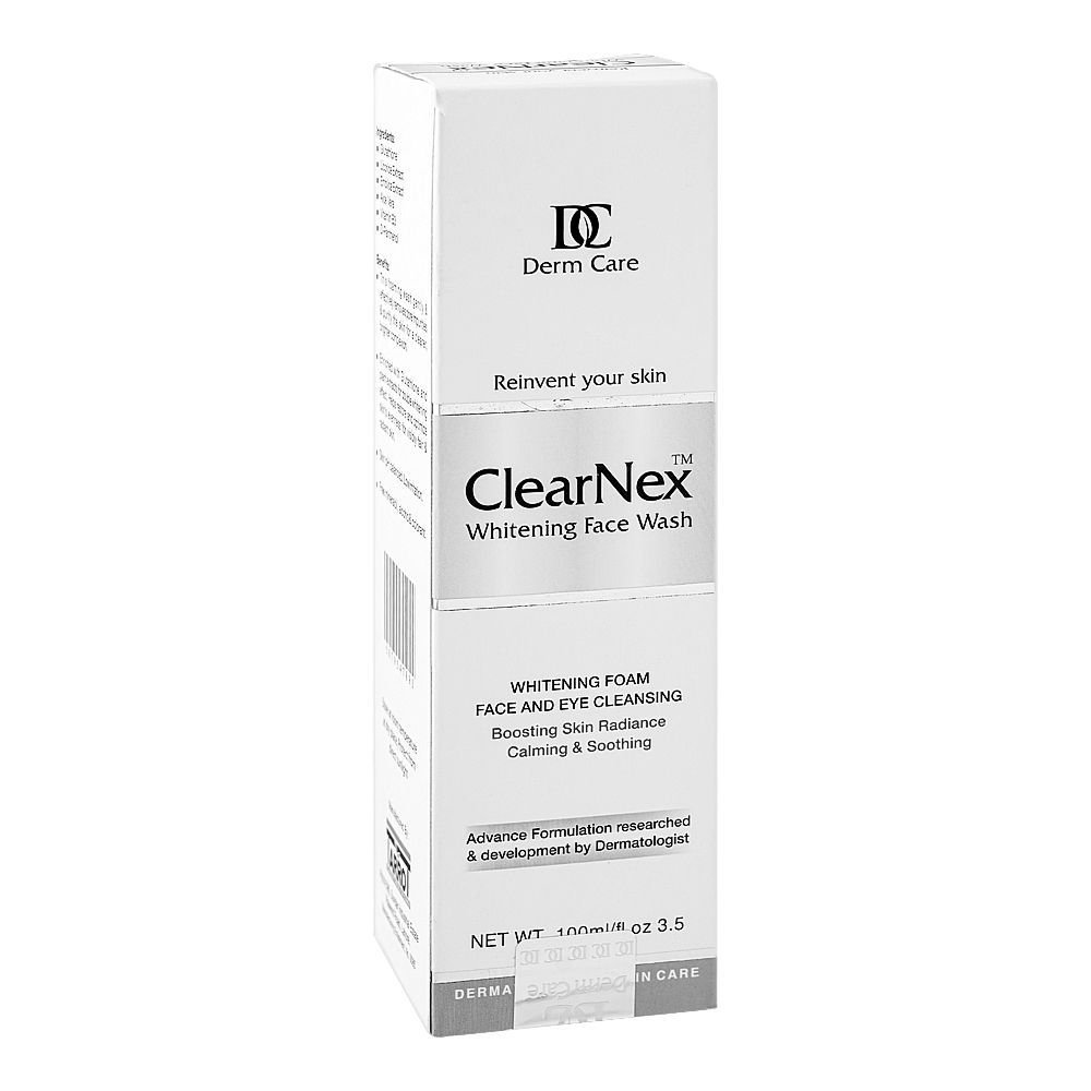 Clearnex Whitening Face Wash For All Skin Types (100ml)