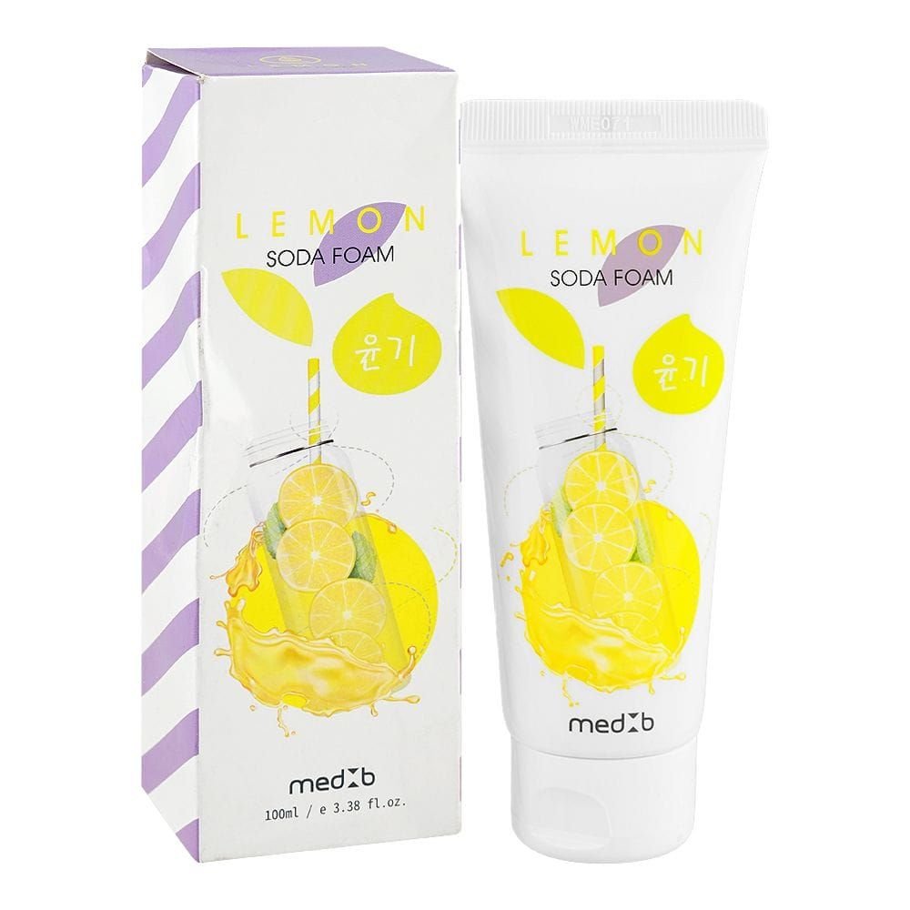 Medb Lemon Soda Foam Face Wash (100ml)