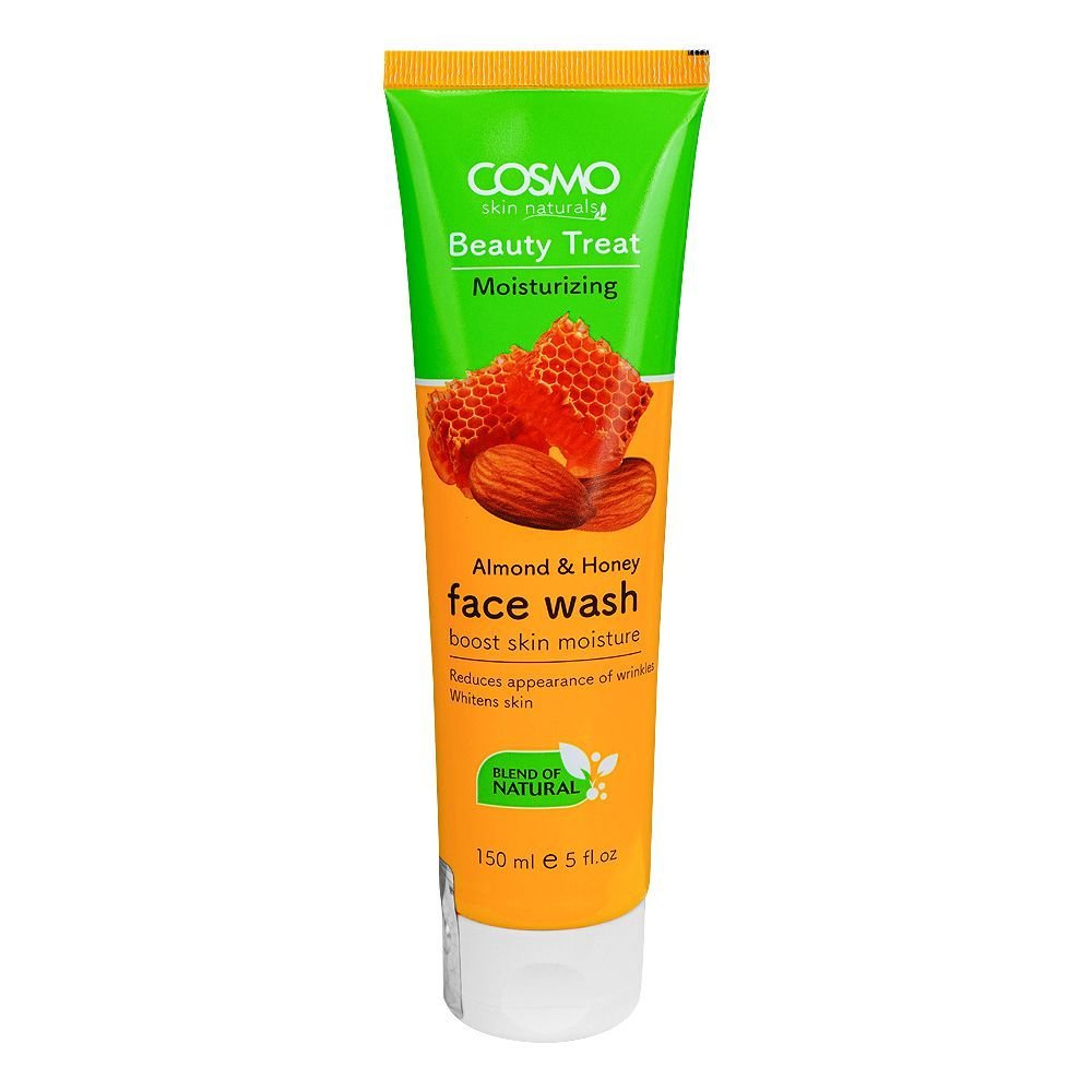 Cosmo Beauty Treat Moisturizing Almond & Honey Face Wash (150ml)