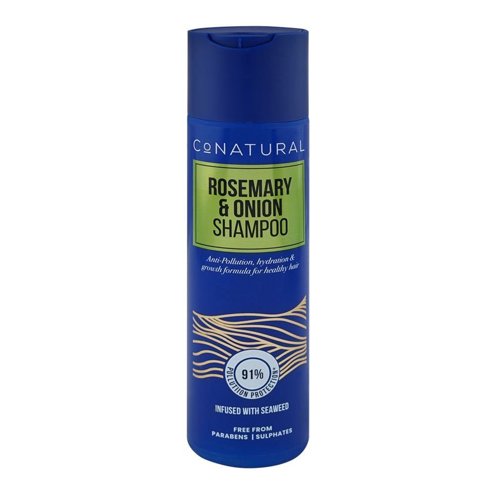 Conatural Rosemary & Onion Shampoo, Free From Paraben, Silicone & Sulphates, For Healthy Hair (250ml)