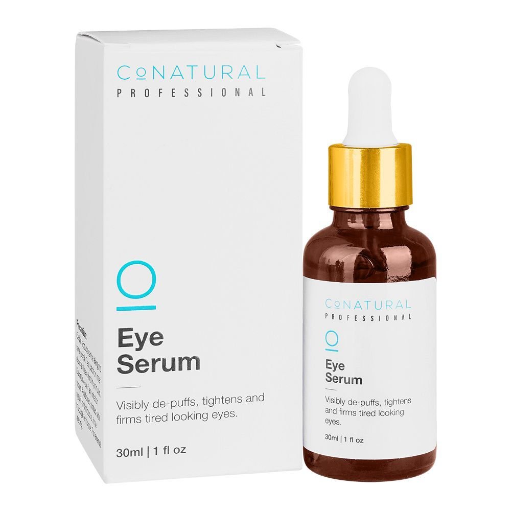 Conatural Professional Eye Serum For Visibly De-Puffs, Tightens, And Firms Tired-Looking Eyes (30ml)