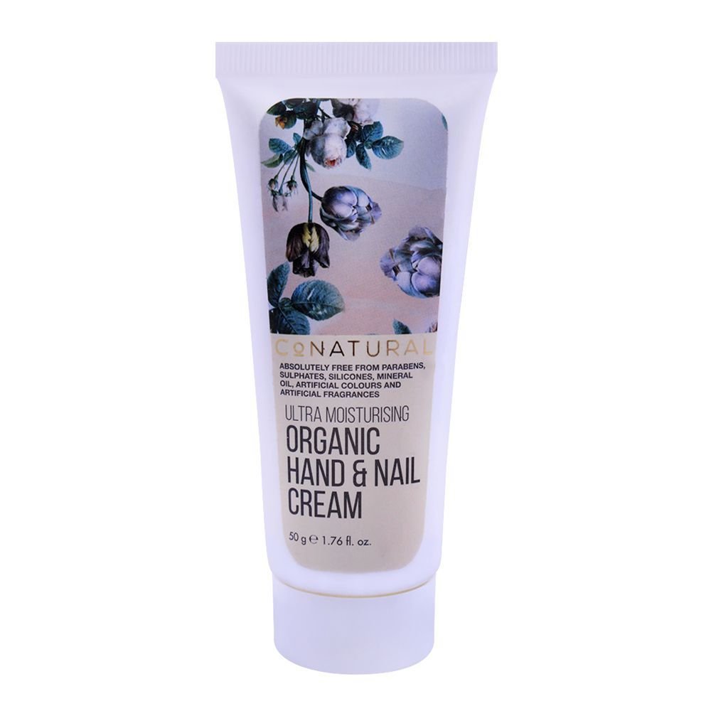 Conatural Ultra Moisturising Organic Hand & Nail Cream (50gm)