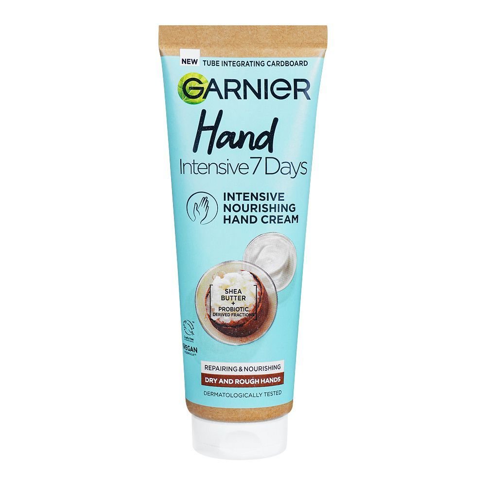 Garnier Hand Intensive 7 Days Shea Butter+Probiotic Intensive Nourishing Hand Cream (75ml)