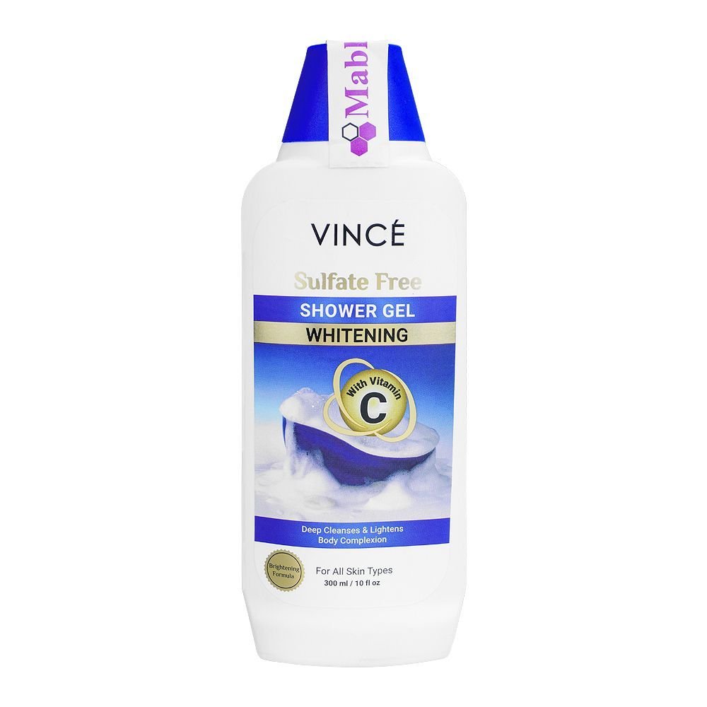 Vince Whitening With Vitamin C Sulfate Free Shower Gel (300ml)