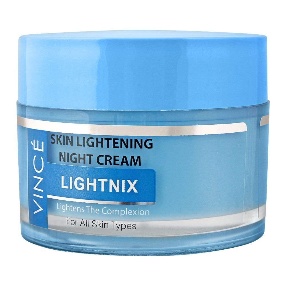 Vince Lightnix Skin Lightening Night Cream, All Skin Types (50ml)