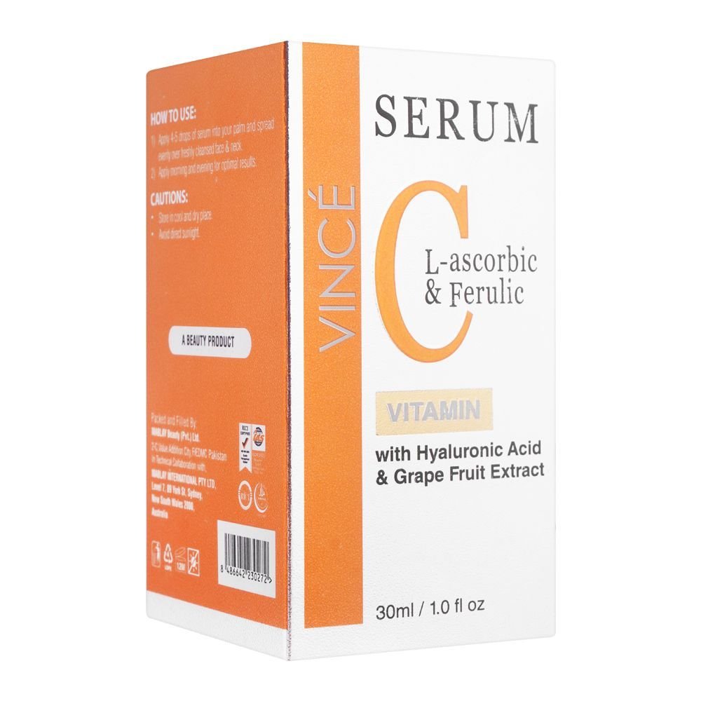 Vince Vitamin C L-Ascorbic & Ferulic Serum (30ml)
