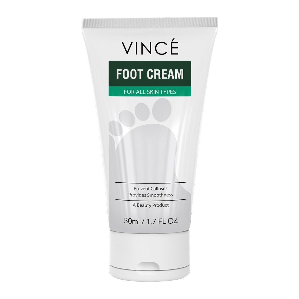 Vince Foot Cream, For All Skin Types (50ml)