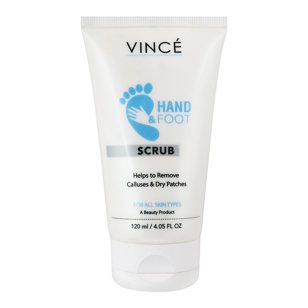 Vince Hand & Foot Scrub, For All Skin Types (120ml)