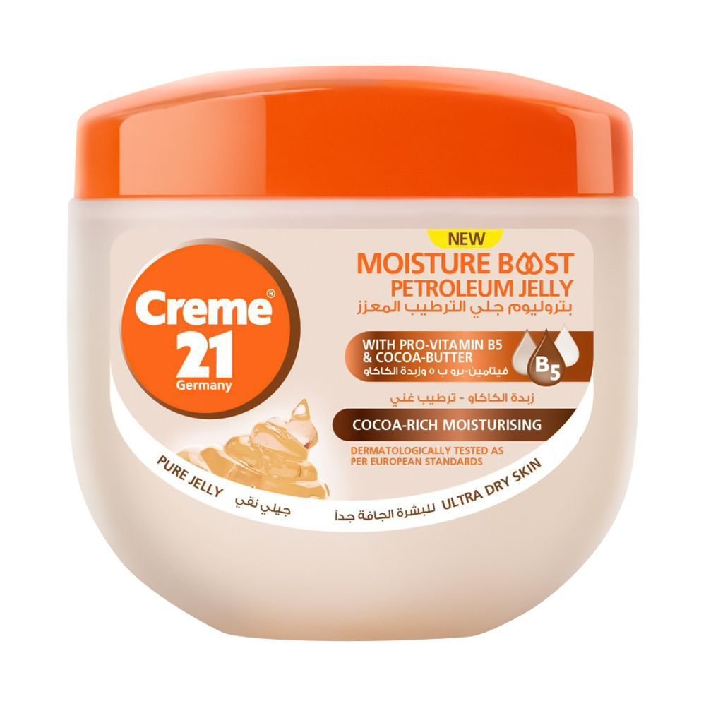 Creme 21 Moisture Boost Cocoa-Rich Moisturizing Petroleum Jelly (300ml)