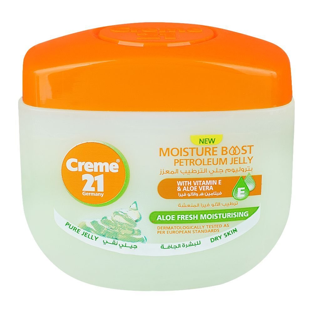 Creme 21 Moisture Aloe Vera Fresh Moisturizing Petroleum Jelly (100ml)