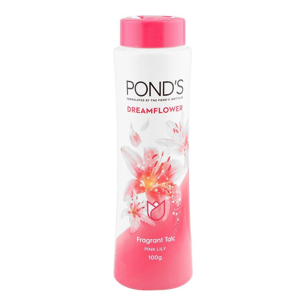 Ponds Dream Flower Pink Lily Perfumed Talcum Powder (100gm)