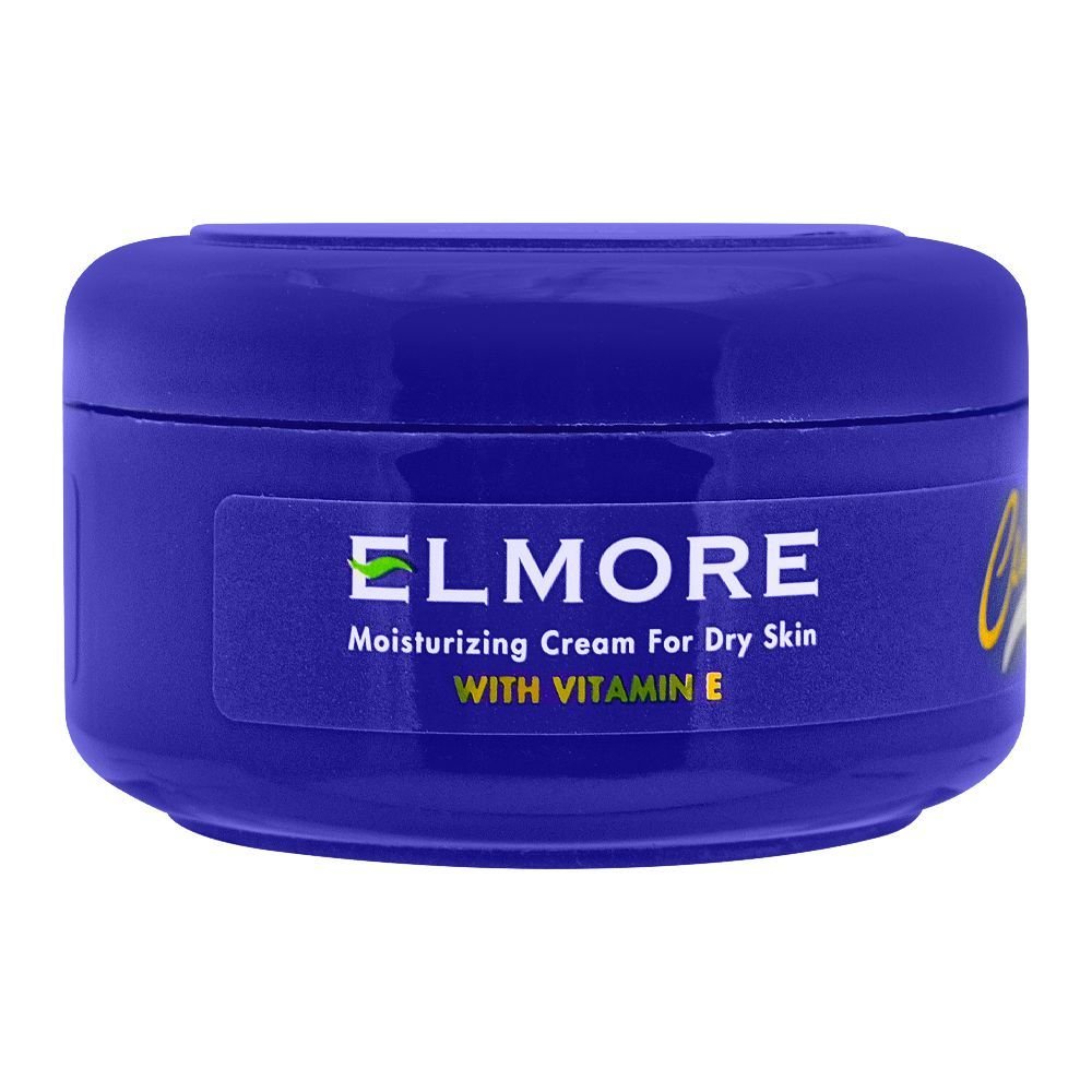 Elmore Classic Vitamin E Moisturizing Cream, For Dry Skin (100ml)
