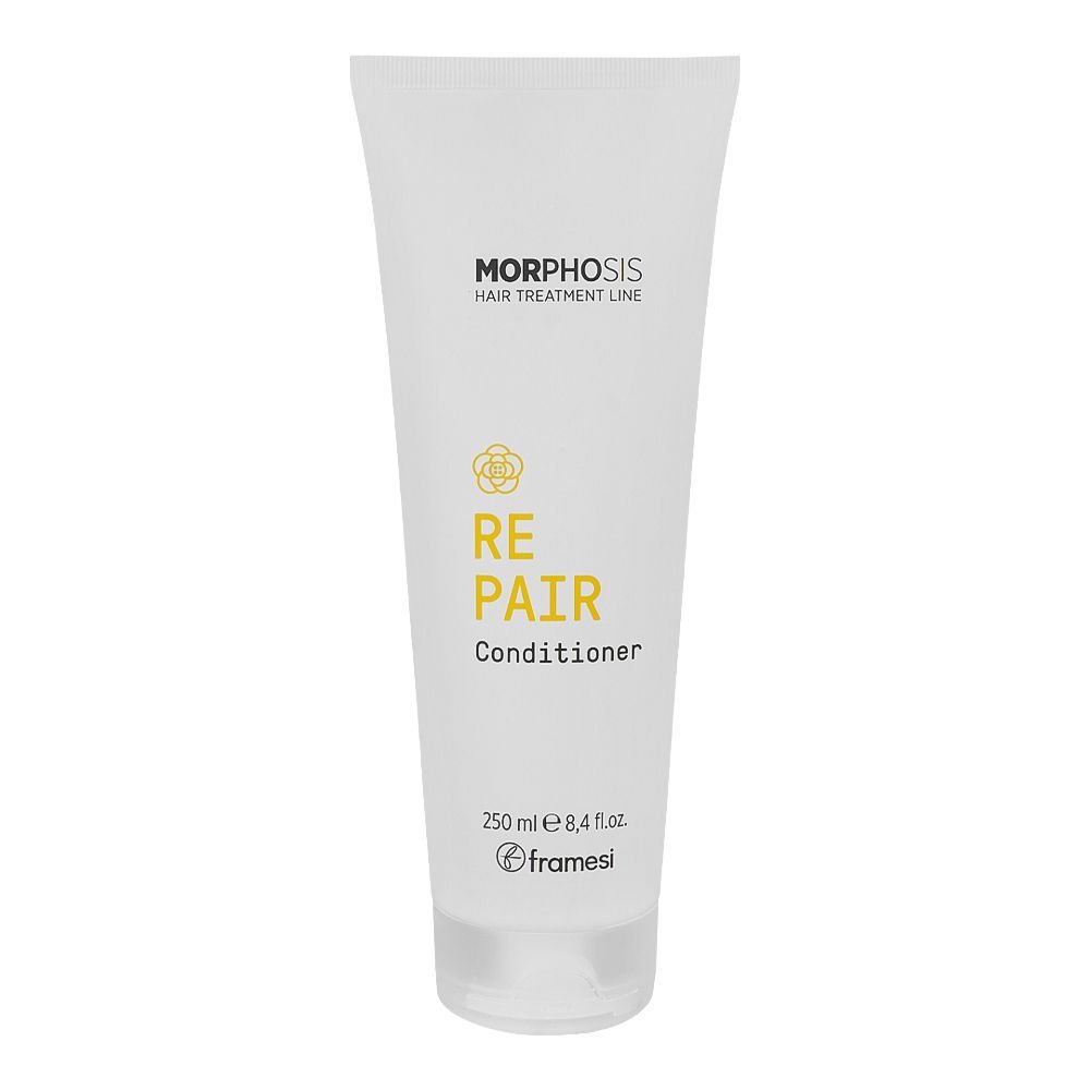 Framesi Morphosis Repair Conditioner Moisturizes And Strengthens Hair Color Safe (250ml)