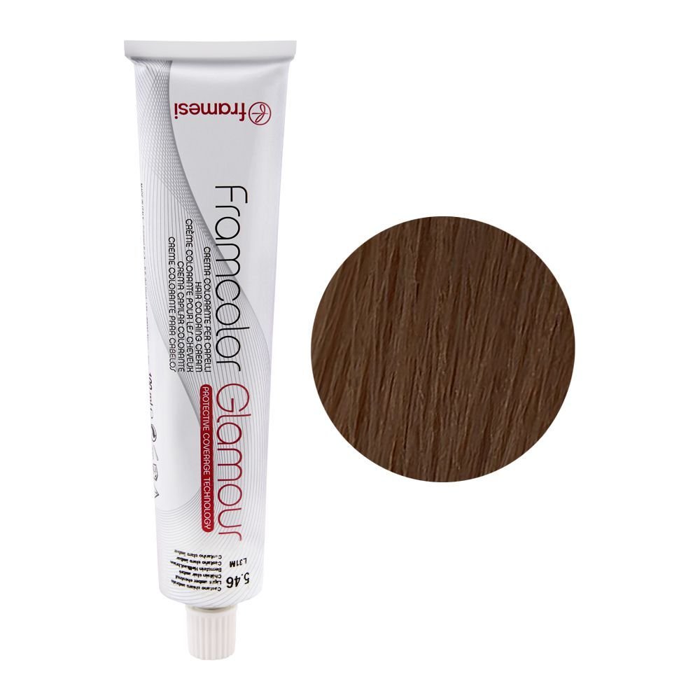 Framesi Framcolor Glamour Hair Coloring Cream 5.46 Light Amber Chestnut