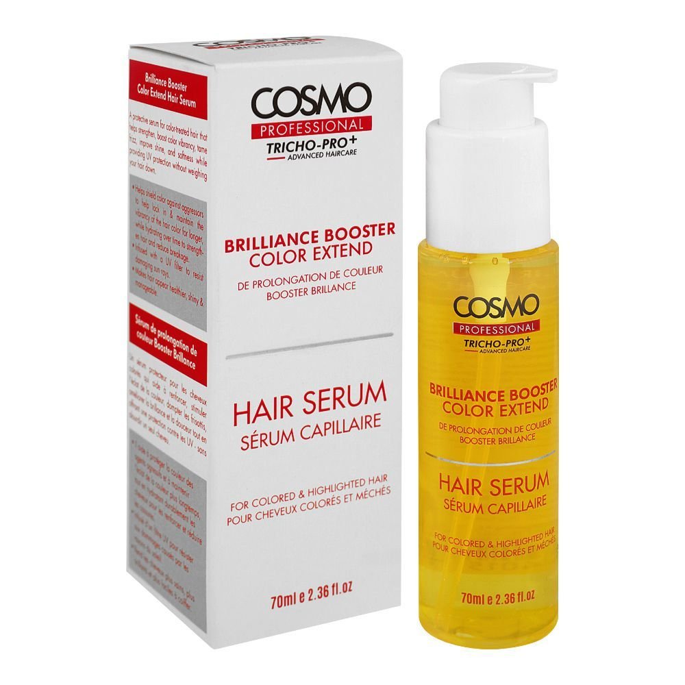 Cosmo Professional Tricho-Pro+ Brilliance Booster Color Extend Hair Serum (70ml)