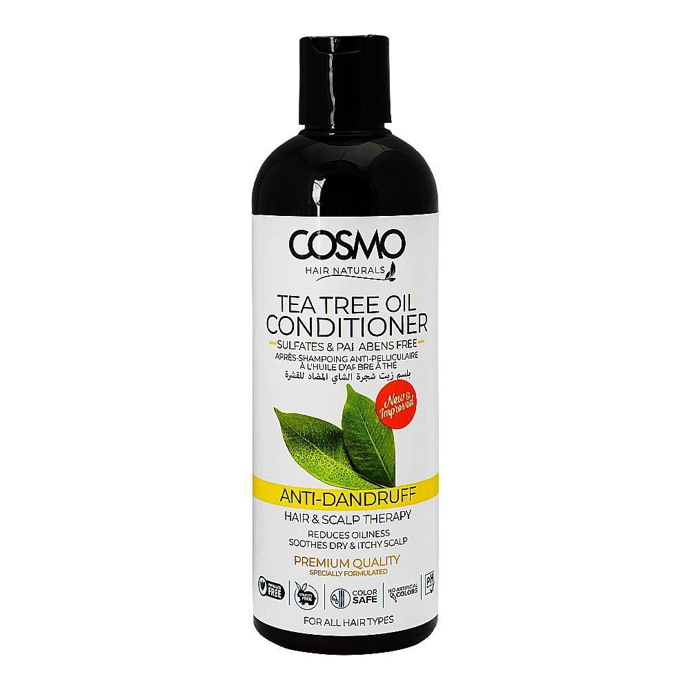 Cosmo Hair Naturals Anti-Dandruff Tea Tree Oil Conditioner (480ml)