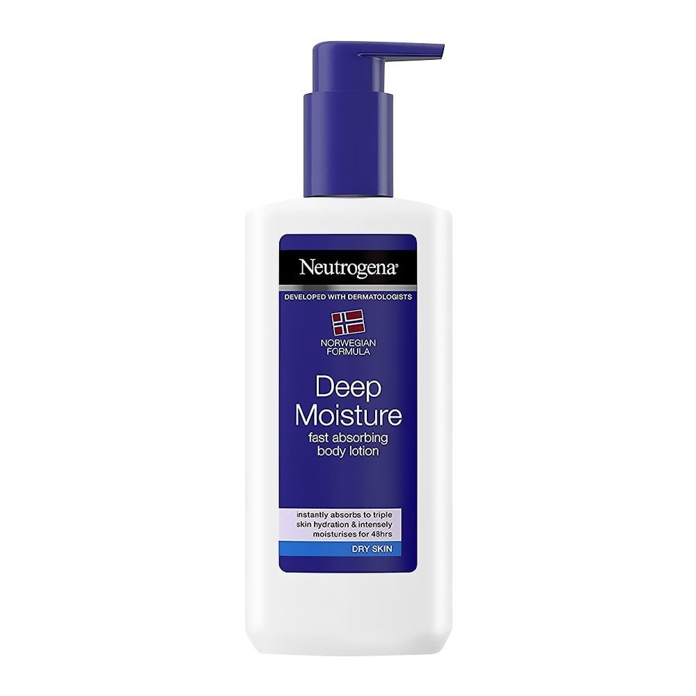 Neutrogena Deep Moisture Fast Absorbing Body Lotion (400ml)