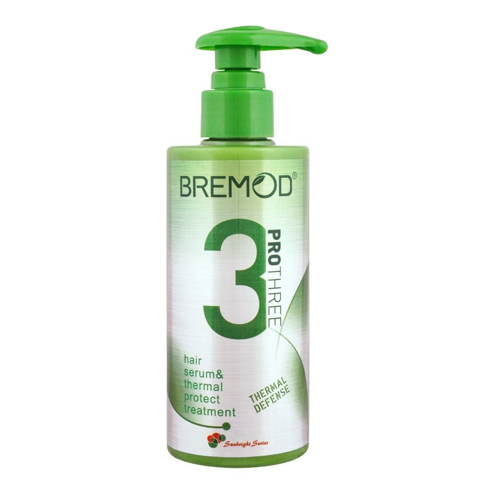 Bremod 3 Pro Three Hair Serum & Thermal Protect Treatment, Thermal Defense (250ml)