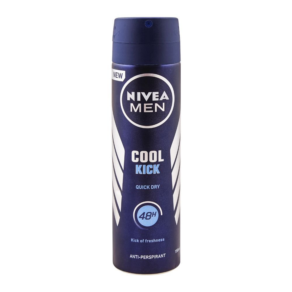 Nivea Men 48h Cool Kick Quick Dry Deodorant Spray (150ml)