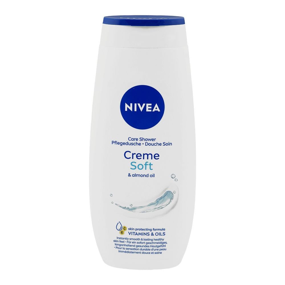 Nivea Creme Soft & Almond Oil Care Shower Cream (250ml)