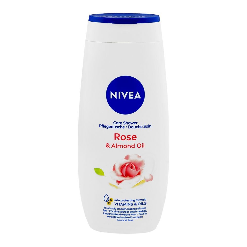 Nivea Rose & Almond Oil Shower Cream, For Soft Skin (250ml)