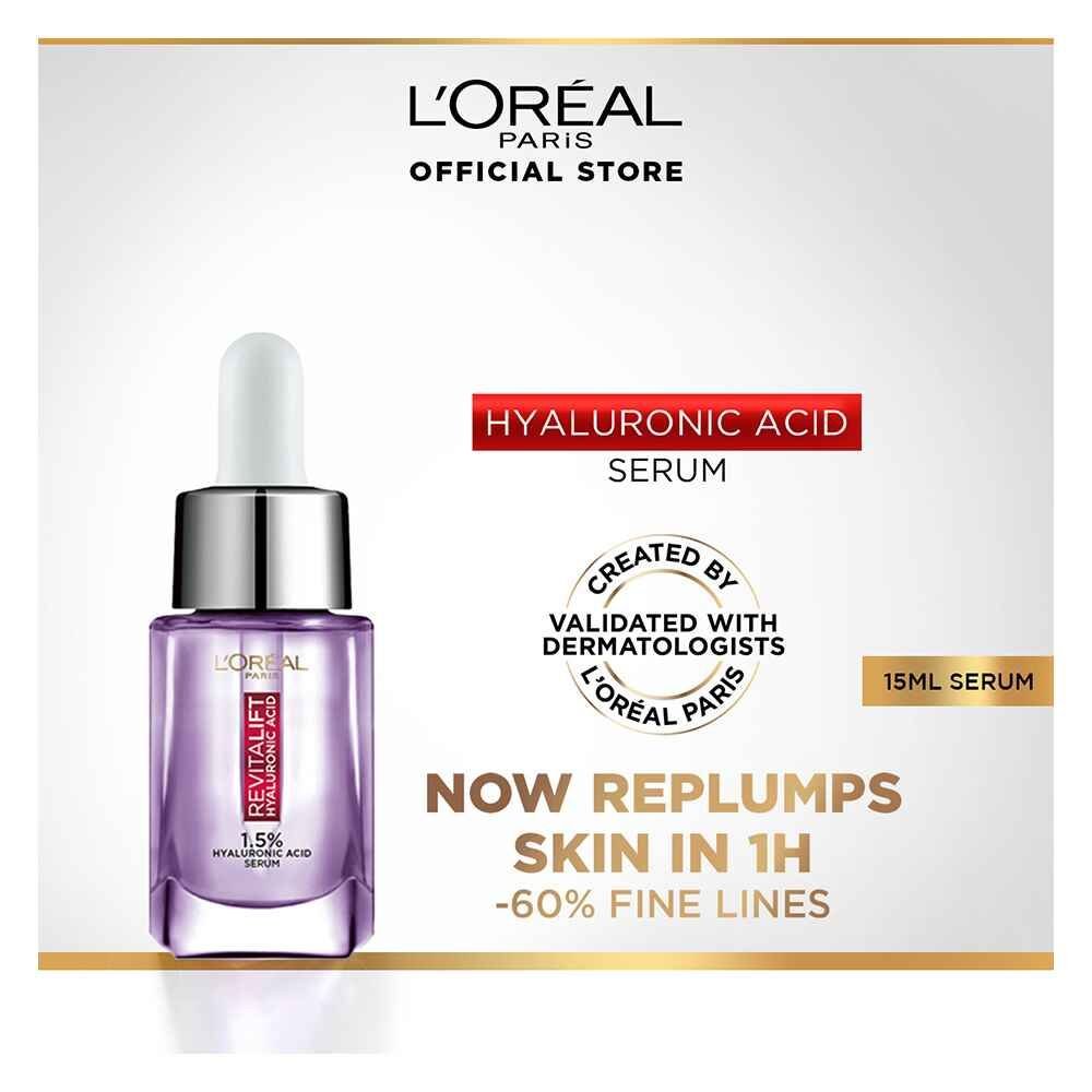 Loreal Paris Innovation Revitalift Hyaluronic Acid 1.5% Hyaluron Serum (15ml)