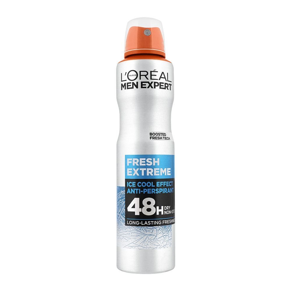 Loreal Paris Men Expert Fresh Extreme Ice Cool Effect Anti-Perspirant Deodorant Spray (250ml)