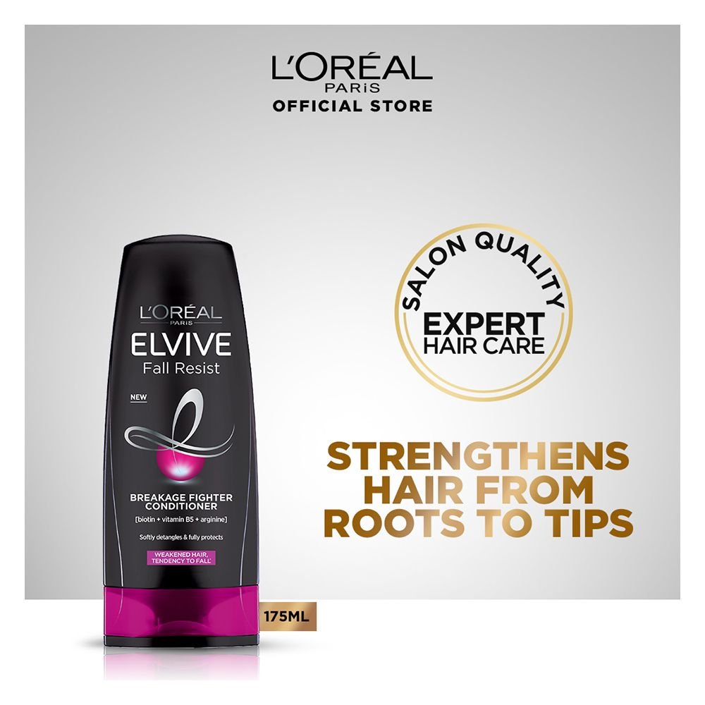 Loreal Paris Elvive Fall Resist Anti-Hair Fall Conditioner (175ml)