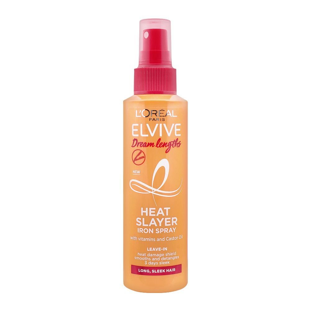 Loreal Paris Elvive Dream Lengths Heat Slayer Iron Hair Spray (150ml)