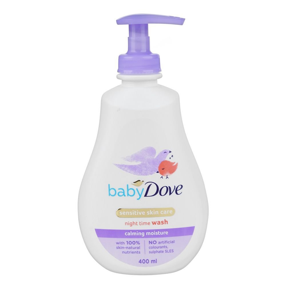Dove Baby Sensitive Skin Calming Moisture Body Wash, Sulphate Free (400ml)