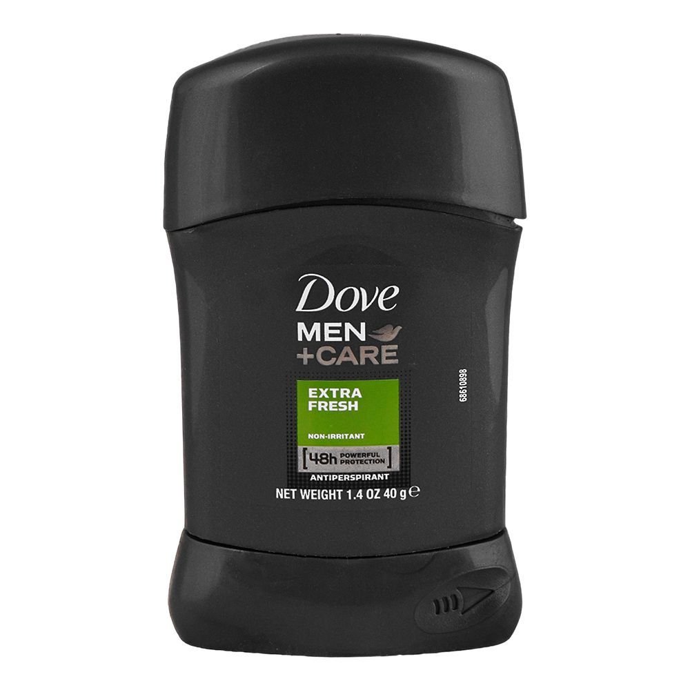 Dove Men+Care Extra Fresh Non Irritant Antiperspirant Deodorant Stick, 48 Hours Lasting (40gm)