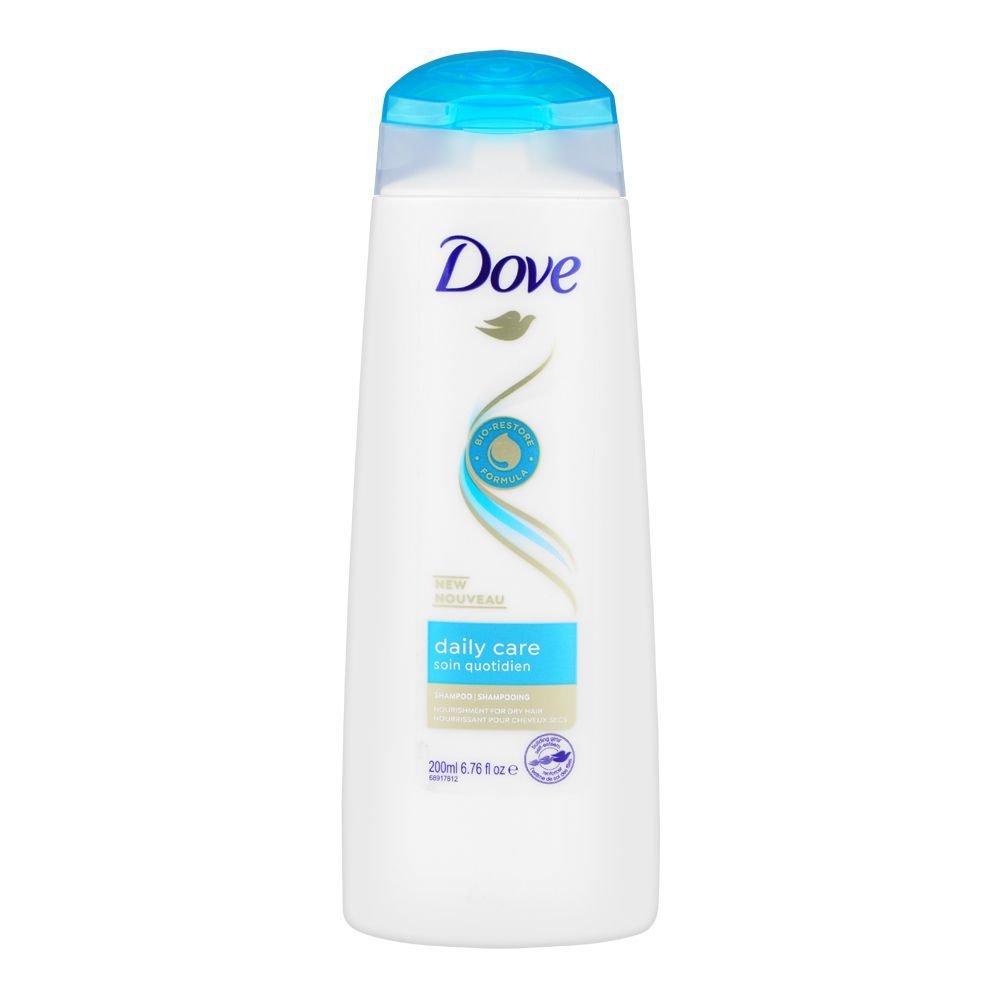 Dove Daily Care Shampoo, For Dry Hair (200ml)