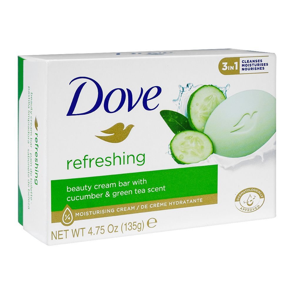 Dove Soap Cucumber & Green Tea Scent (135gm)