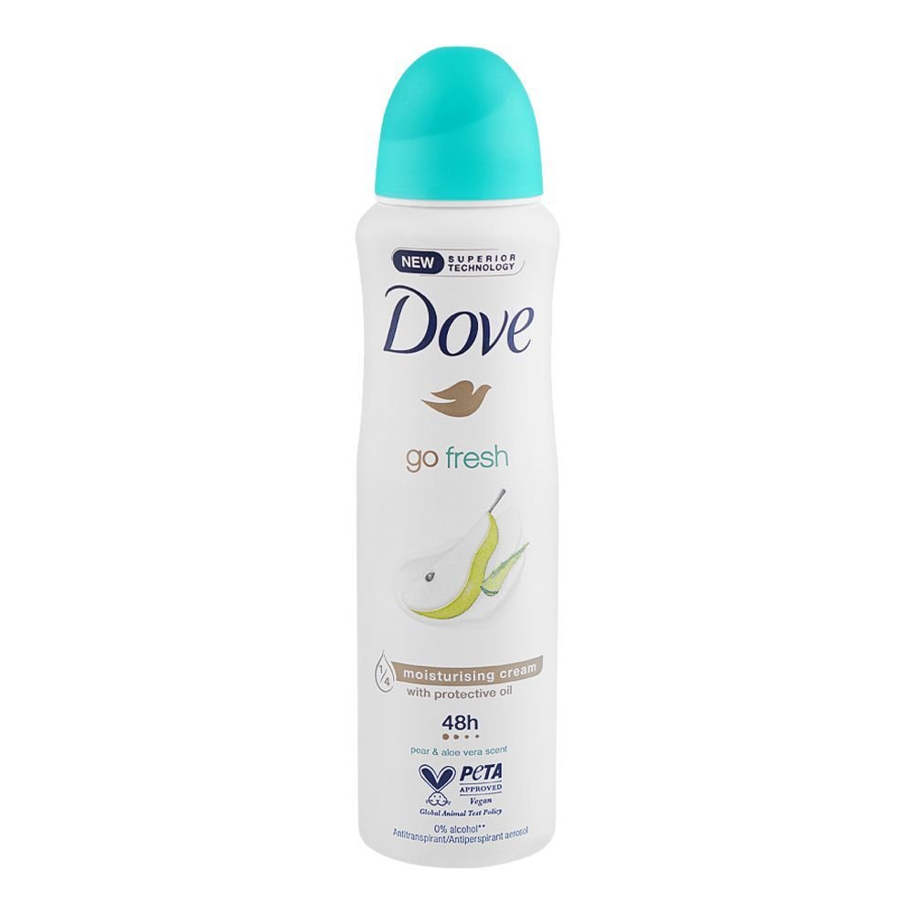 Dove Go Fresh Pear & Aloe Vera Scent Anti-Perspirant Deodorant Spray (150ml)