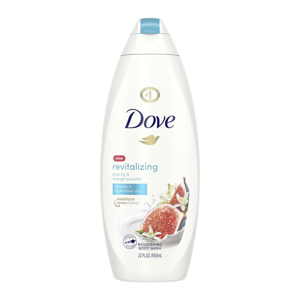 Dove Revitalizing Blue Fig & Orange Blossom Nourishing Body Wash (650ml)