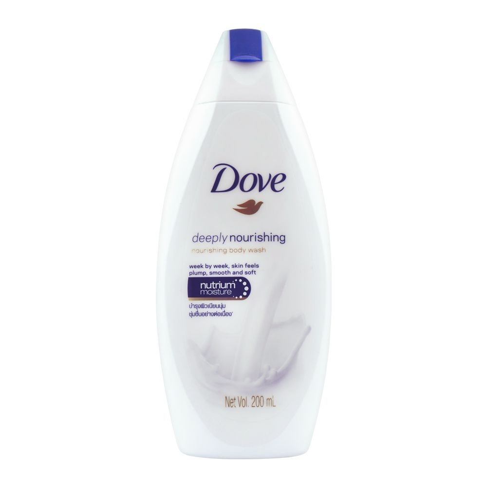 Dove Deeply Nourishing Smooth And Soft Body Wash (200ml)