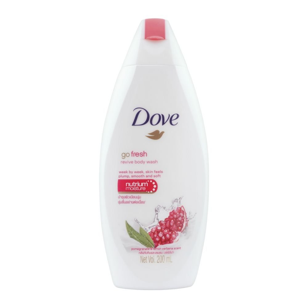 Dove Go Fresh Pomegranate & Lemon Verbena Scent Body Wash (200ml)