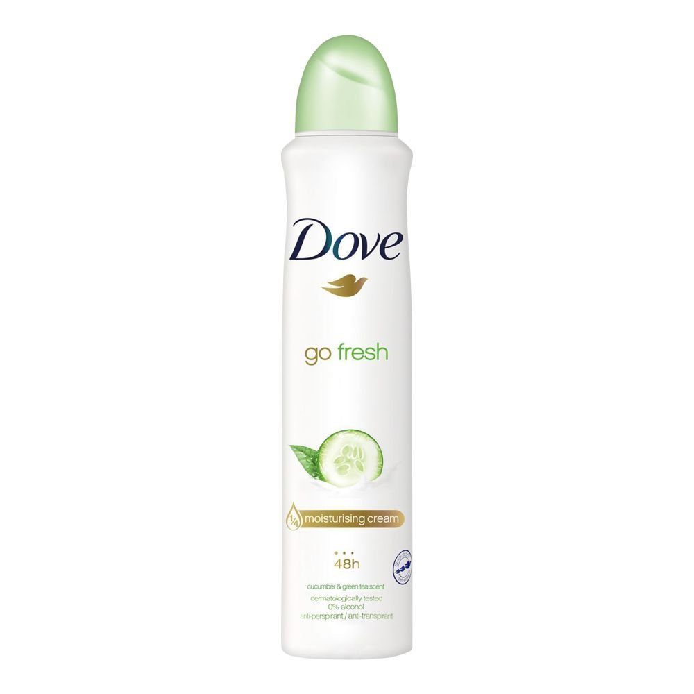 Dove 48h Go Fresh Cucumber & Green Tea Scent Deodorant Spray (250ml)