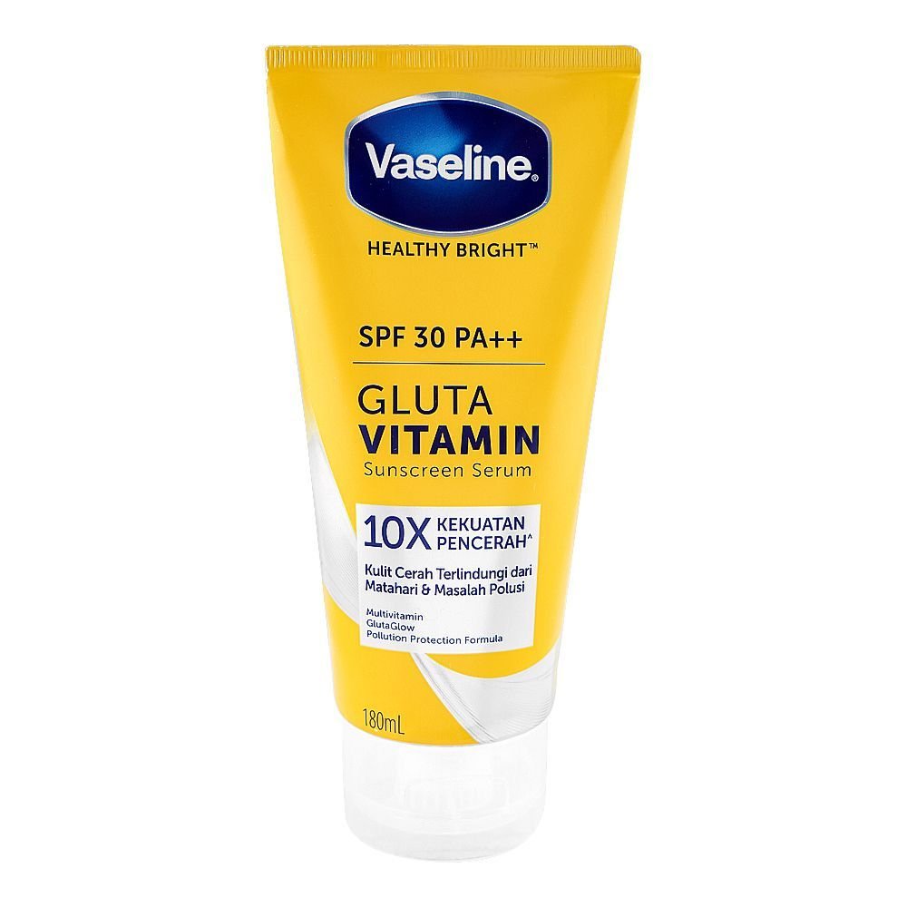 Vaseline Healthy Bright 10x Brightening Power Gluta Vitamin Spf 20 Pa++ Serum (180ml)