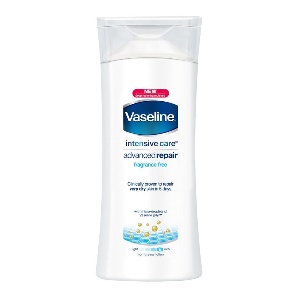 Vaseline Intensive Care Advanced Repair Fragrance Free Lotion (400ml)